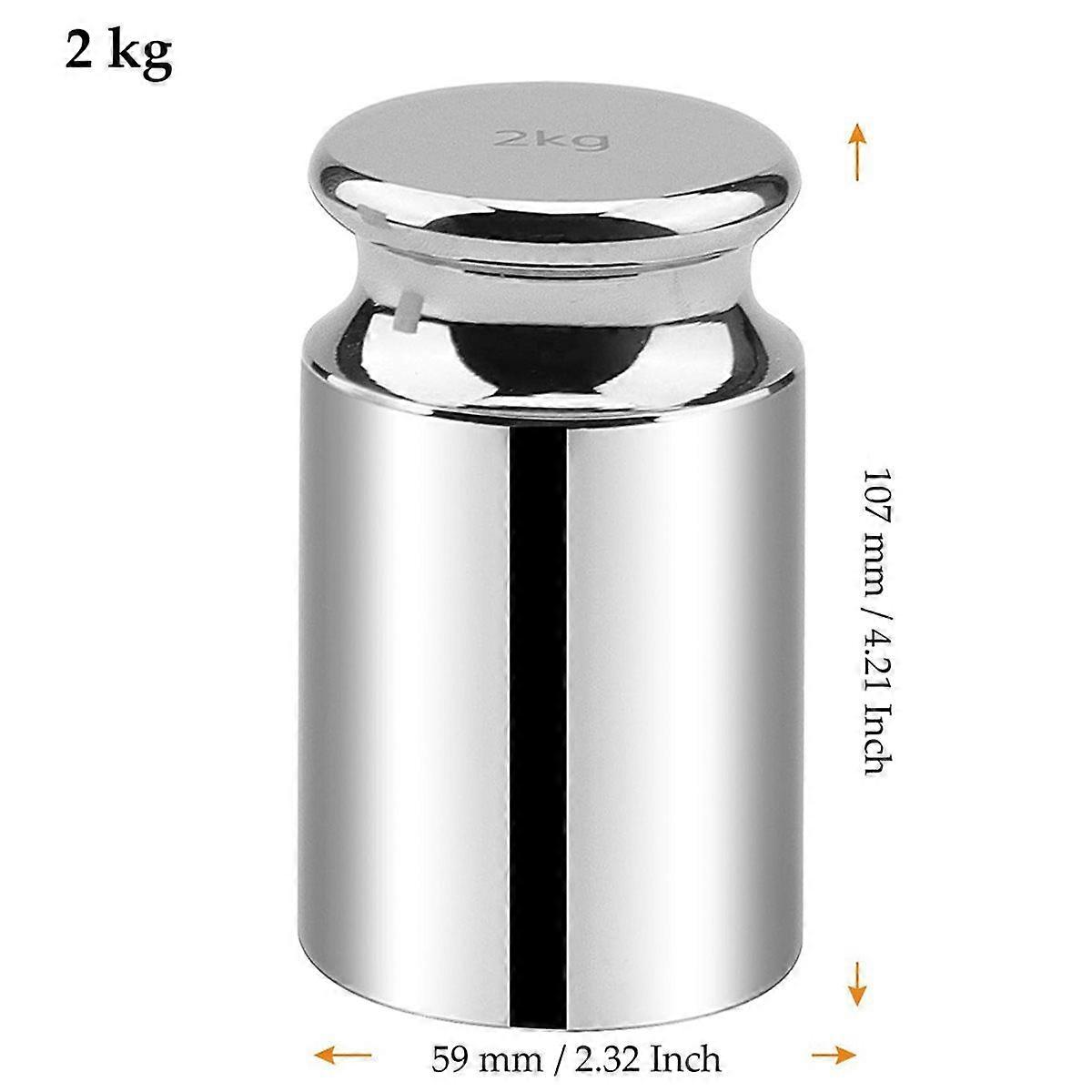 2kg M1 Class Scale Calibration Weight for Laboratory, Factory, and Supermarket Use