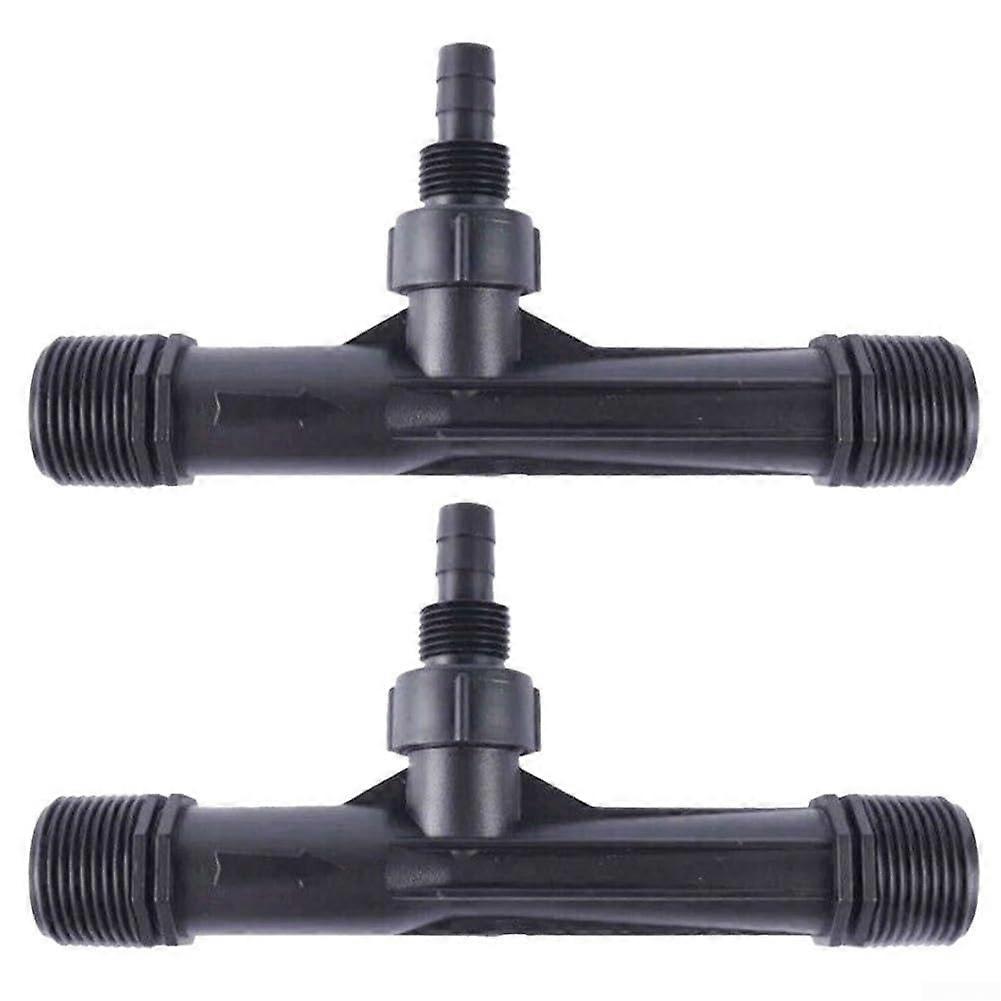 1 Inch Venturi Fertilizer Injector Set 2 Pcs for Drip Irrigation and Efficient Nutrient Delivery