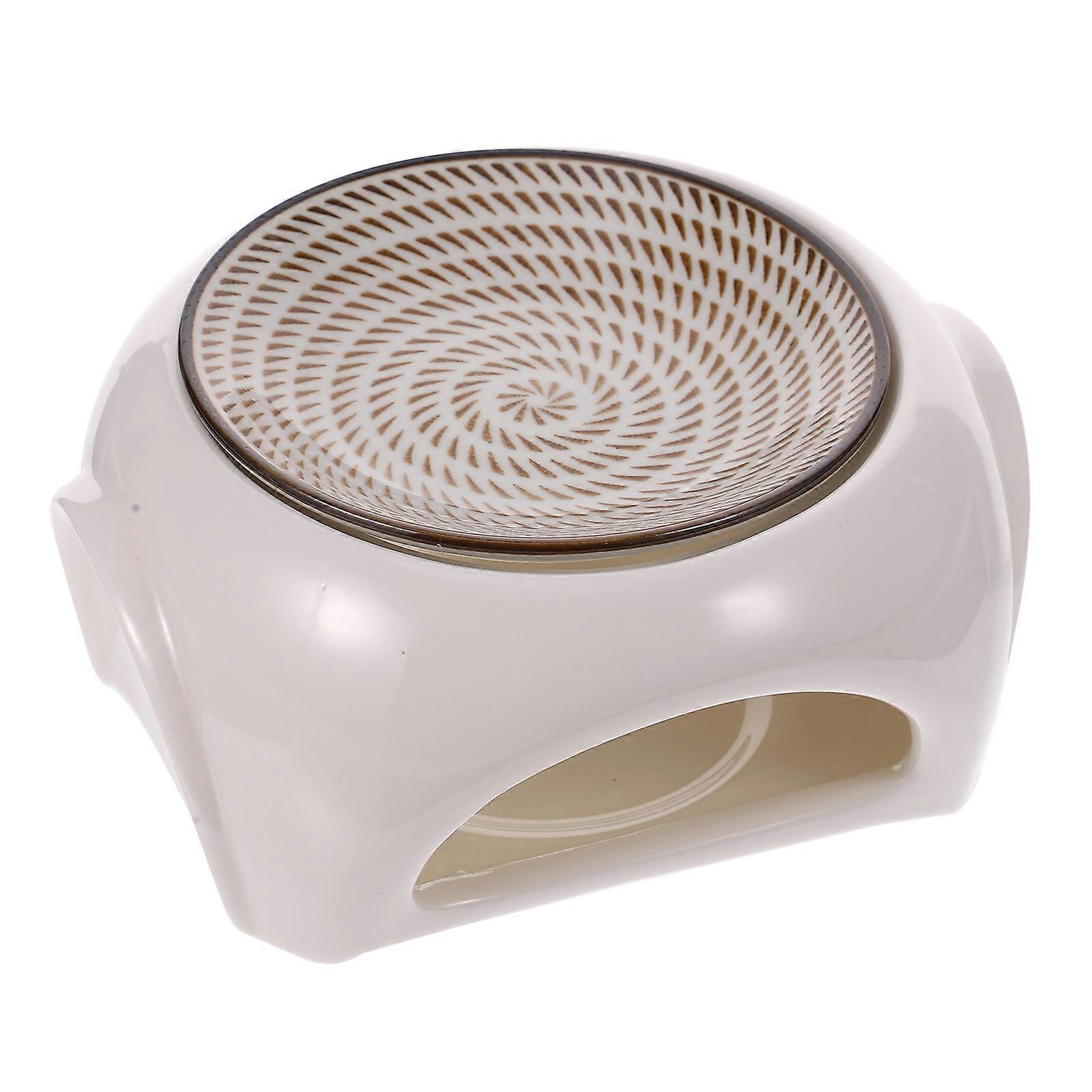 Wax Melt Lamp Aromatherapy Burner Hotel Ceramic 1Set