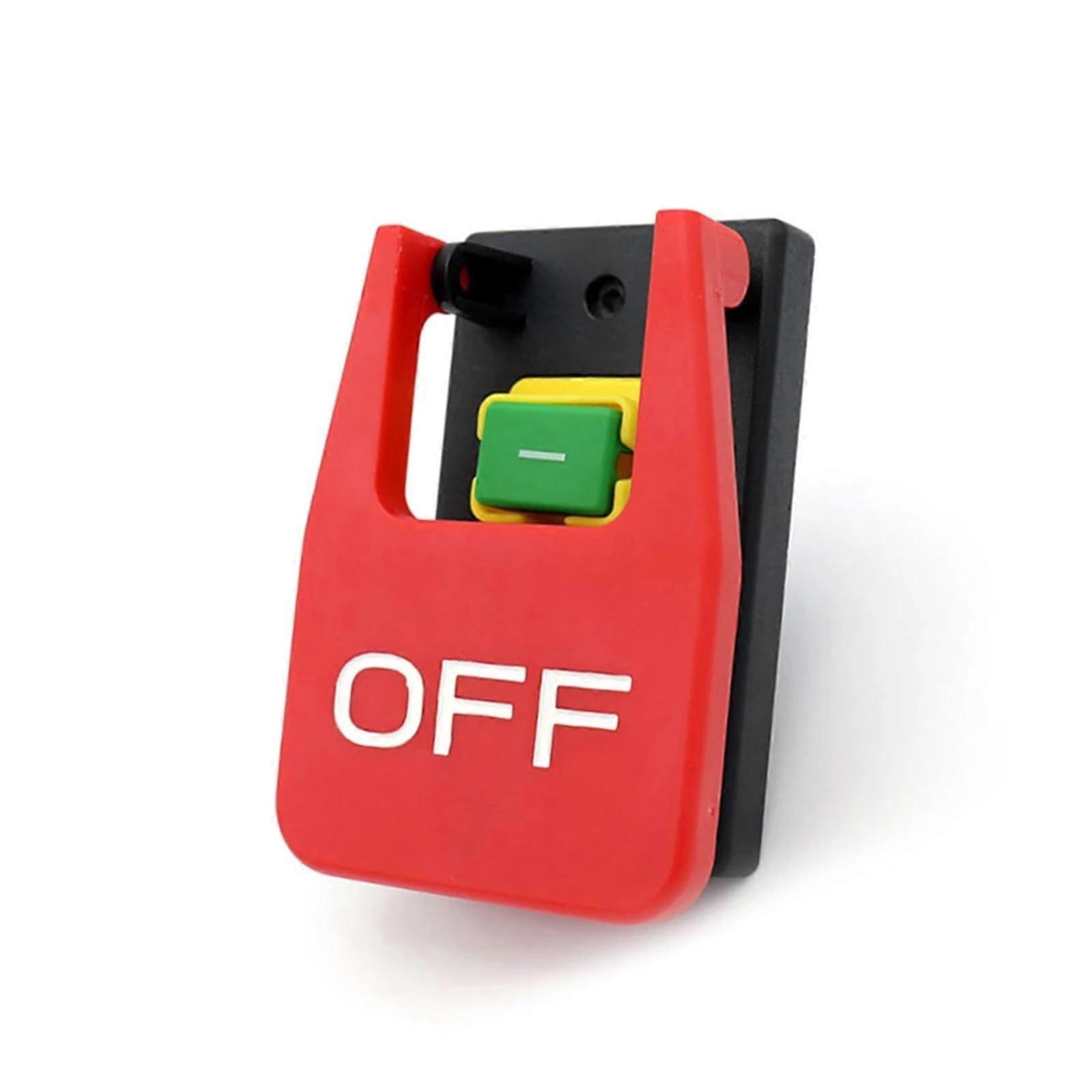 Emergency Stop Push Button Switch 16A with Quick PowerOff Undervoltage Protection and Electromagnetic Start