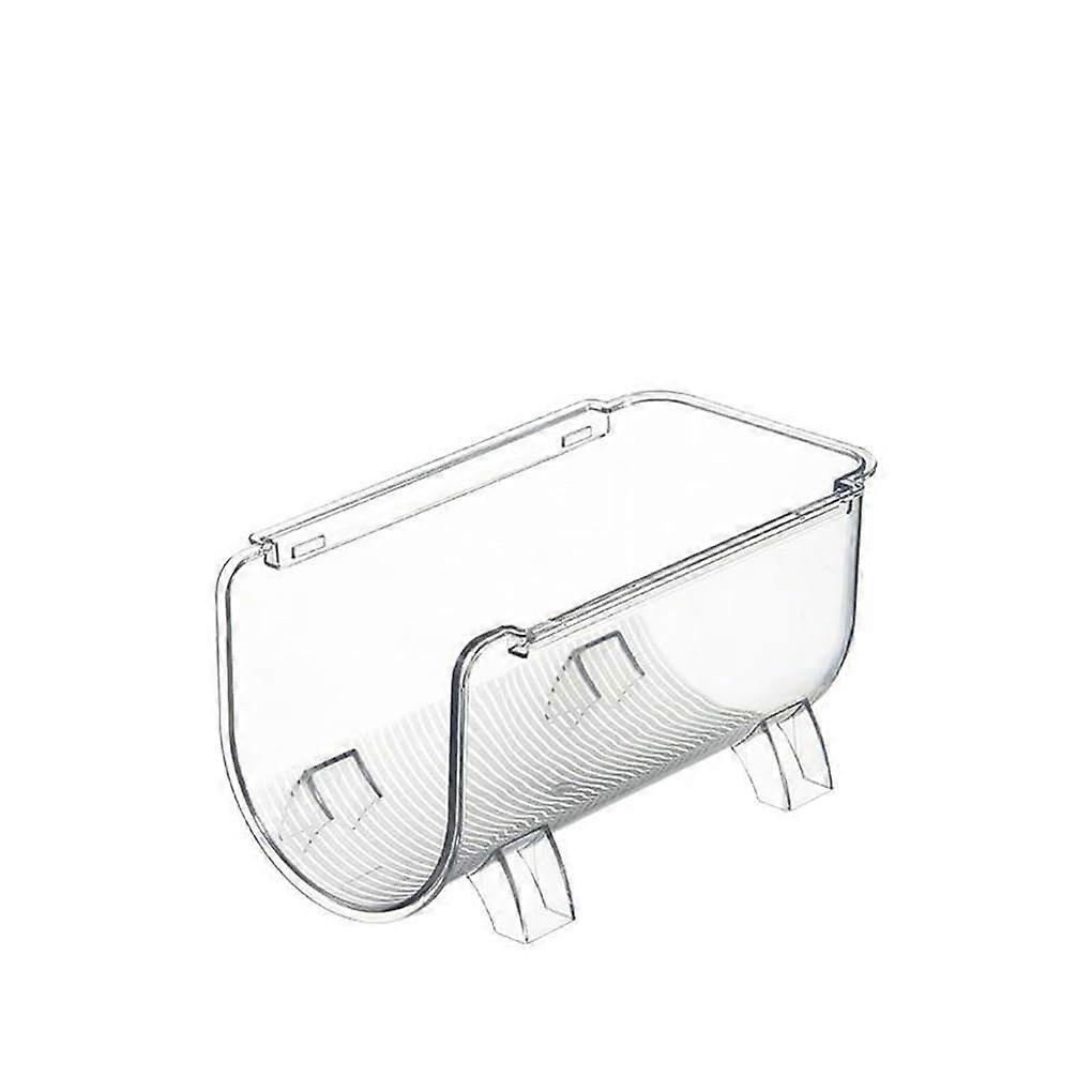 Stackable Water Bottle Organizer Clear PET Holder for Kitchen Cabinet Dining Bar Single Grid