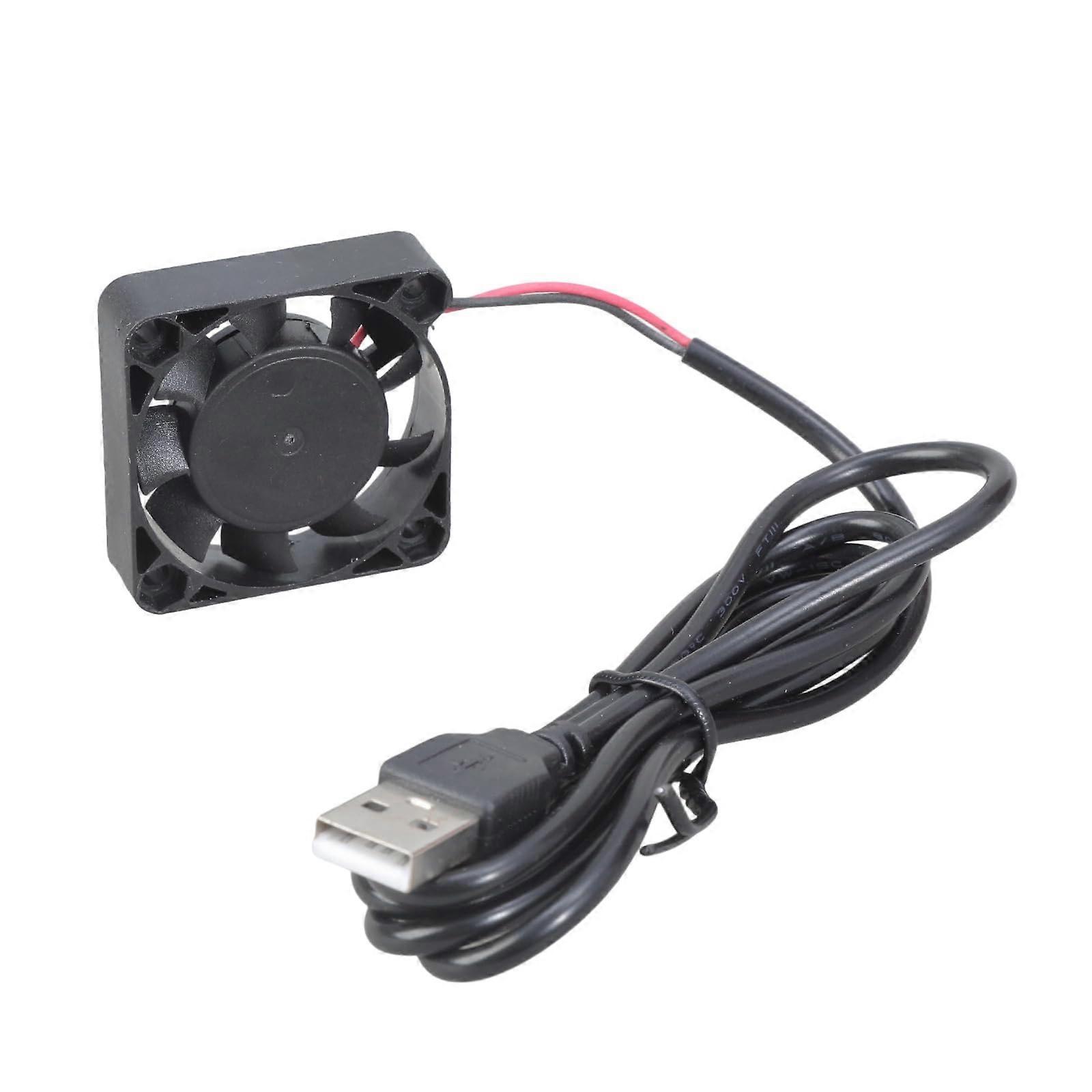 40mm USB Cooling Fan 5V Brushless Motor Low Noise for Electronics and Networking Devices