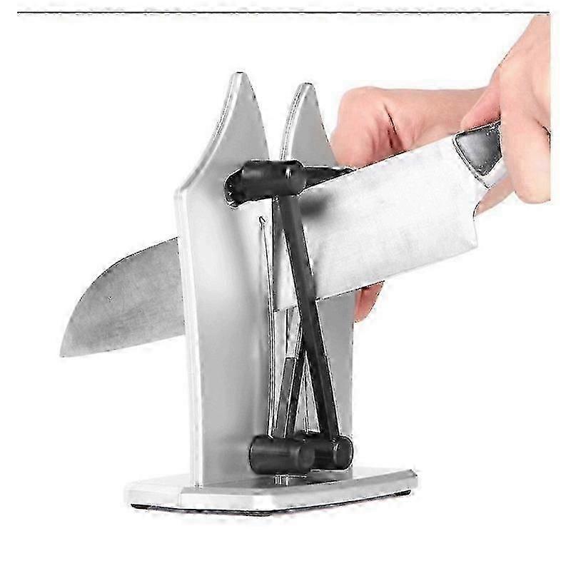 Professional Knife Sharpener - Manual Sharpener for All Kitchen Knives, Chef & Cutter Sharpening Tool