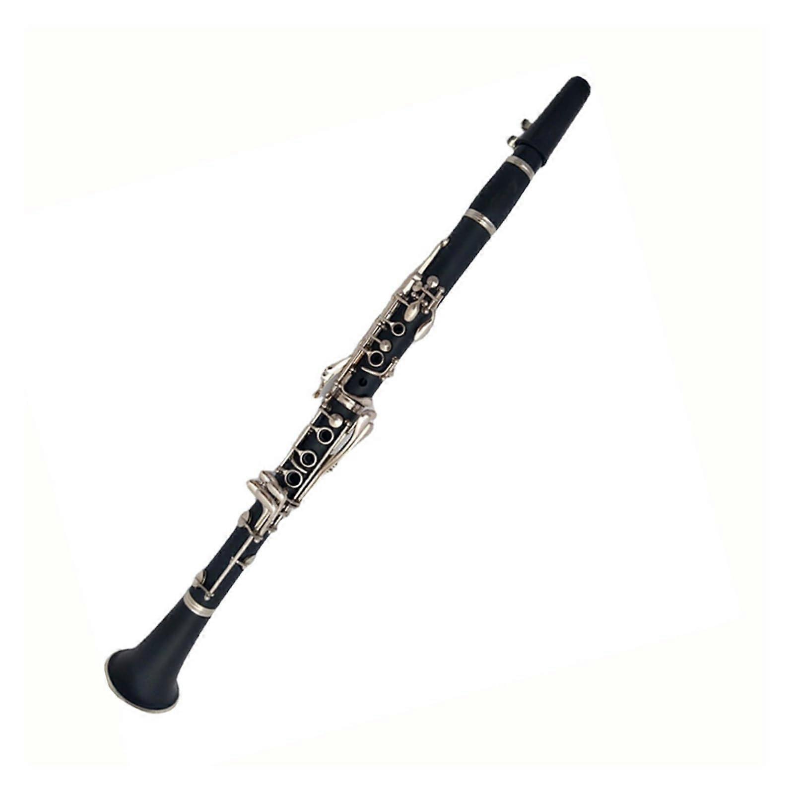 Professional Bb Clarinet 17 Key B Flat for Beginner Intermediate Students with Clear Focused Sound