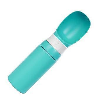 Auslaufsichere 400-ml-Reise-Wasserflasche für Hunde mit Einhand-Verschluss
