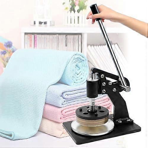 Manual Round Fabric Sample Cutter for Textile and Printing with Adjustable Thickness 0.110mm