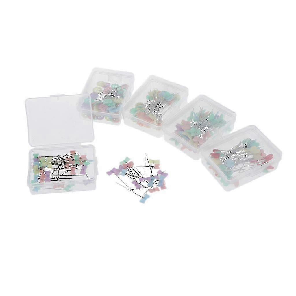 250 Mixed Color Sewing Patchwork Pins, Sewing DIY Tools, Needle and Thread Crafts