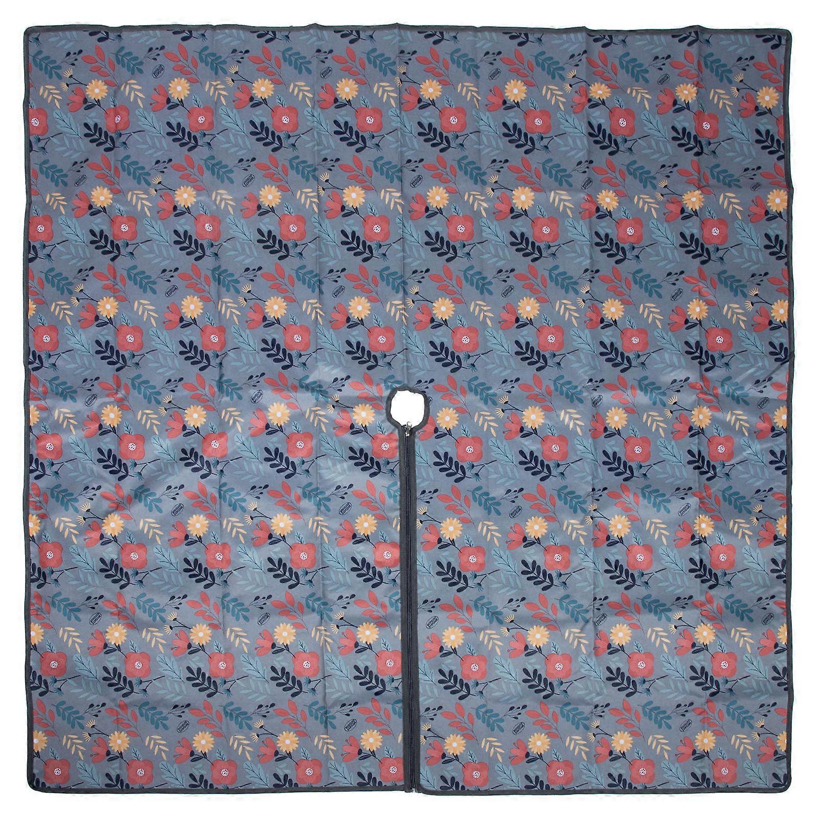 Decorative Table Cloth Zipper Intended for Water-Proof Use 2Pcs Table Cover