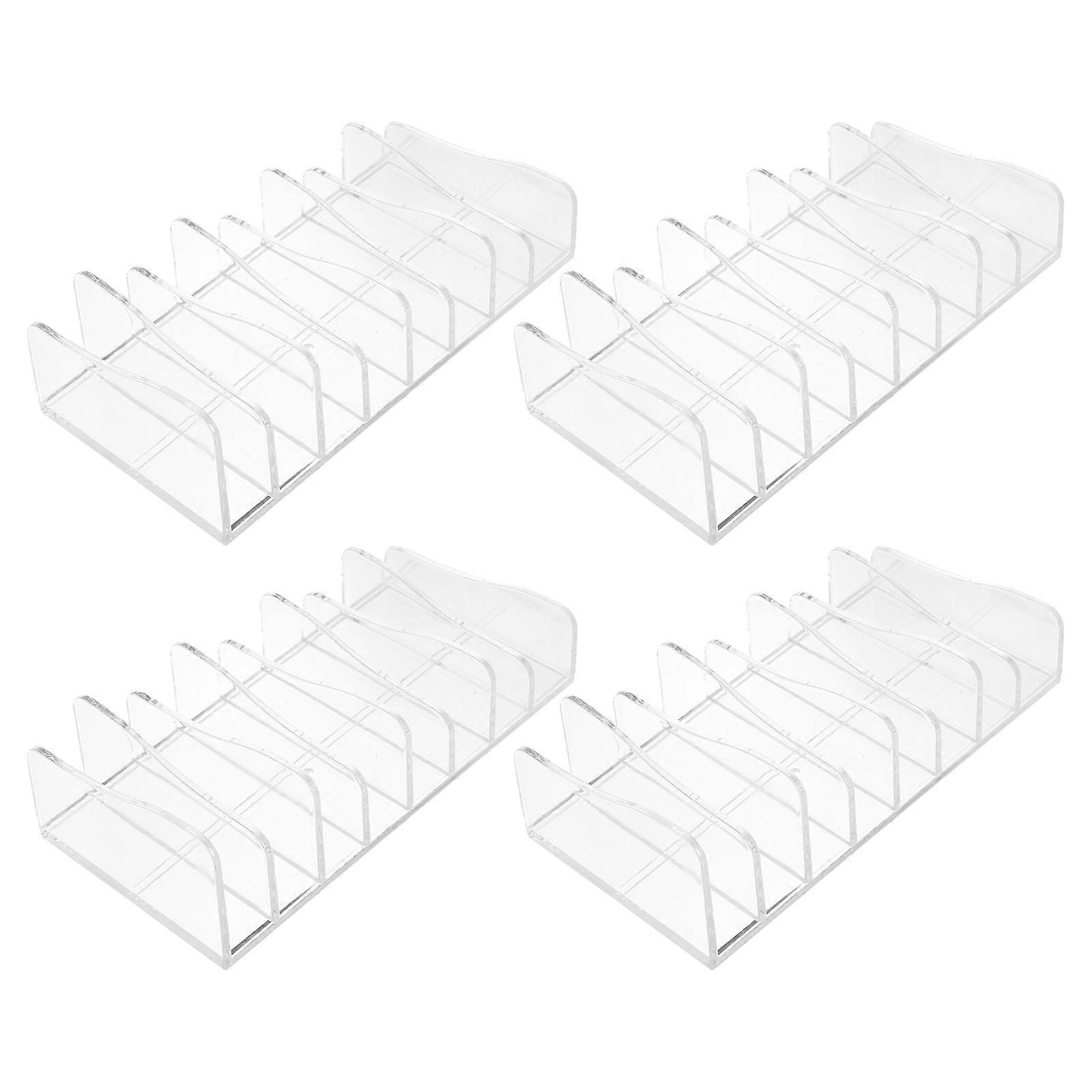 Ps Makeup Storage Rack for Eyeshadow Organizing 4Pcs Display Holder