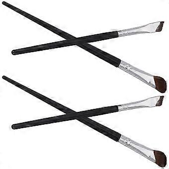 4 Pcs Eye Makeup Brushes Nose Contour Brush Eyeliner Brush Angled Eyeliner Brushes