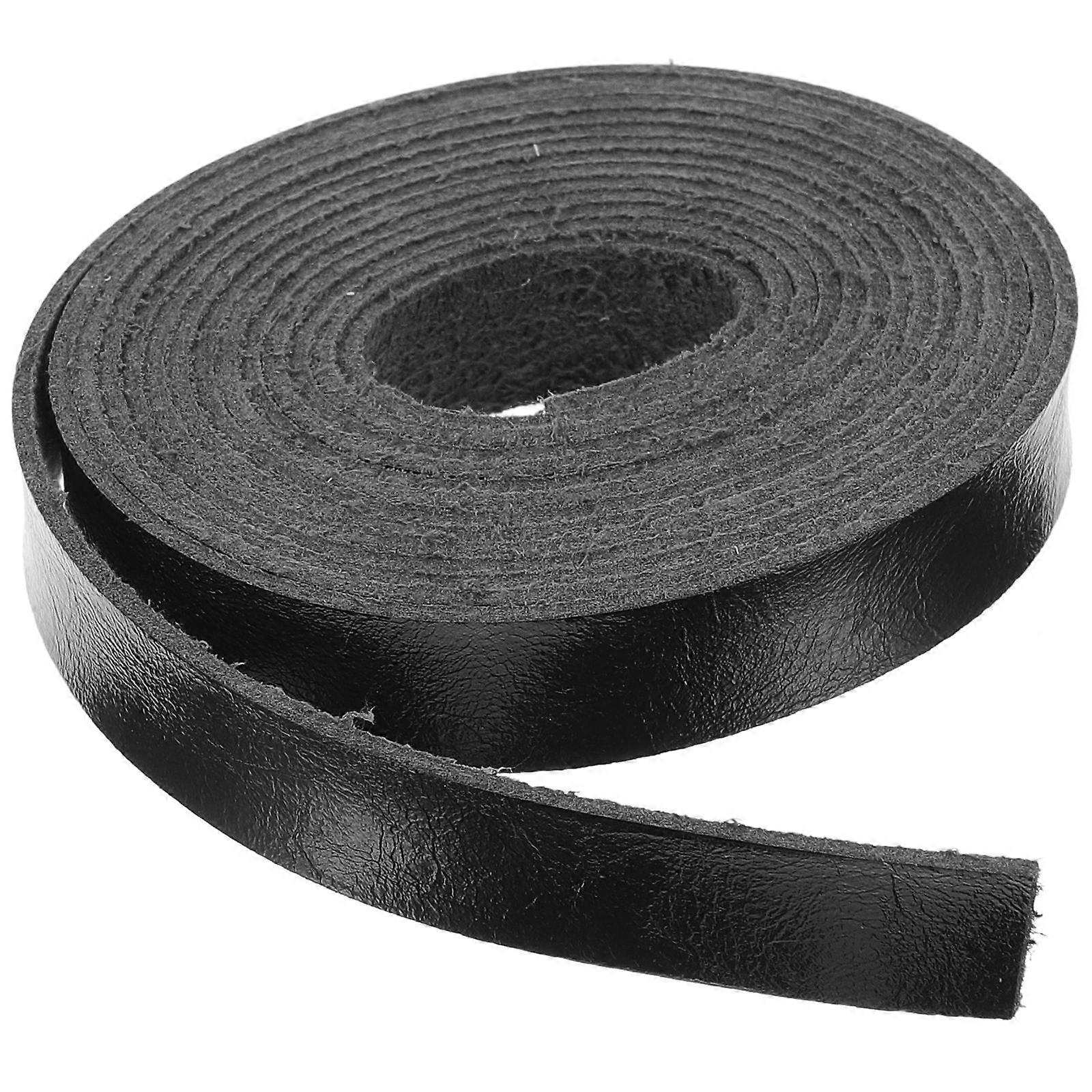 DIY Strap PU Strip for Crafts 5Pcs Black Practical Material