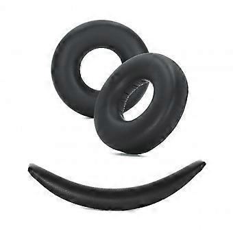 Replacement Ear Pads and Headband Cushion Compatible with Sony WH-CH520 Headphones Black Color: Negro MC1