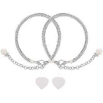 Shoe Straps for Heels Rhinestone Heel Straps for Decoration 1Pair Silver
