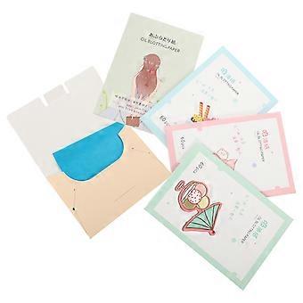 Oil Absorbing Tissues for Oil Control and Shine 5Pcs Portable Facial Paper