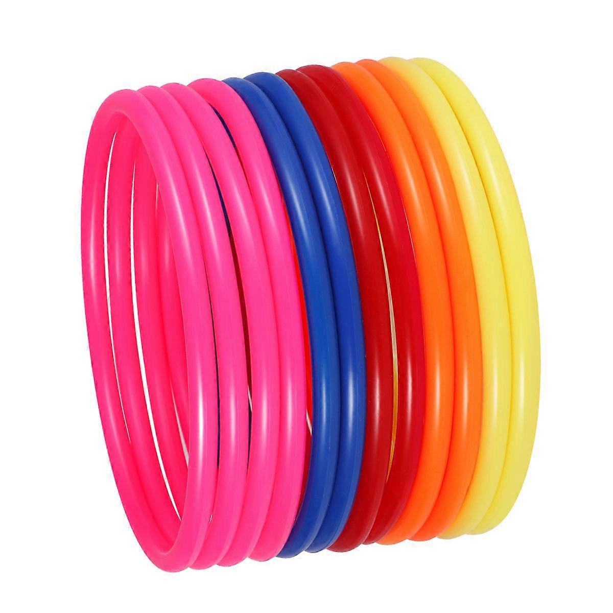 Targets Throwing Ring Plastic Toss Game for Parent Kid Interaction 32Pcs