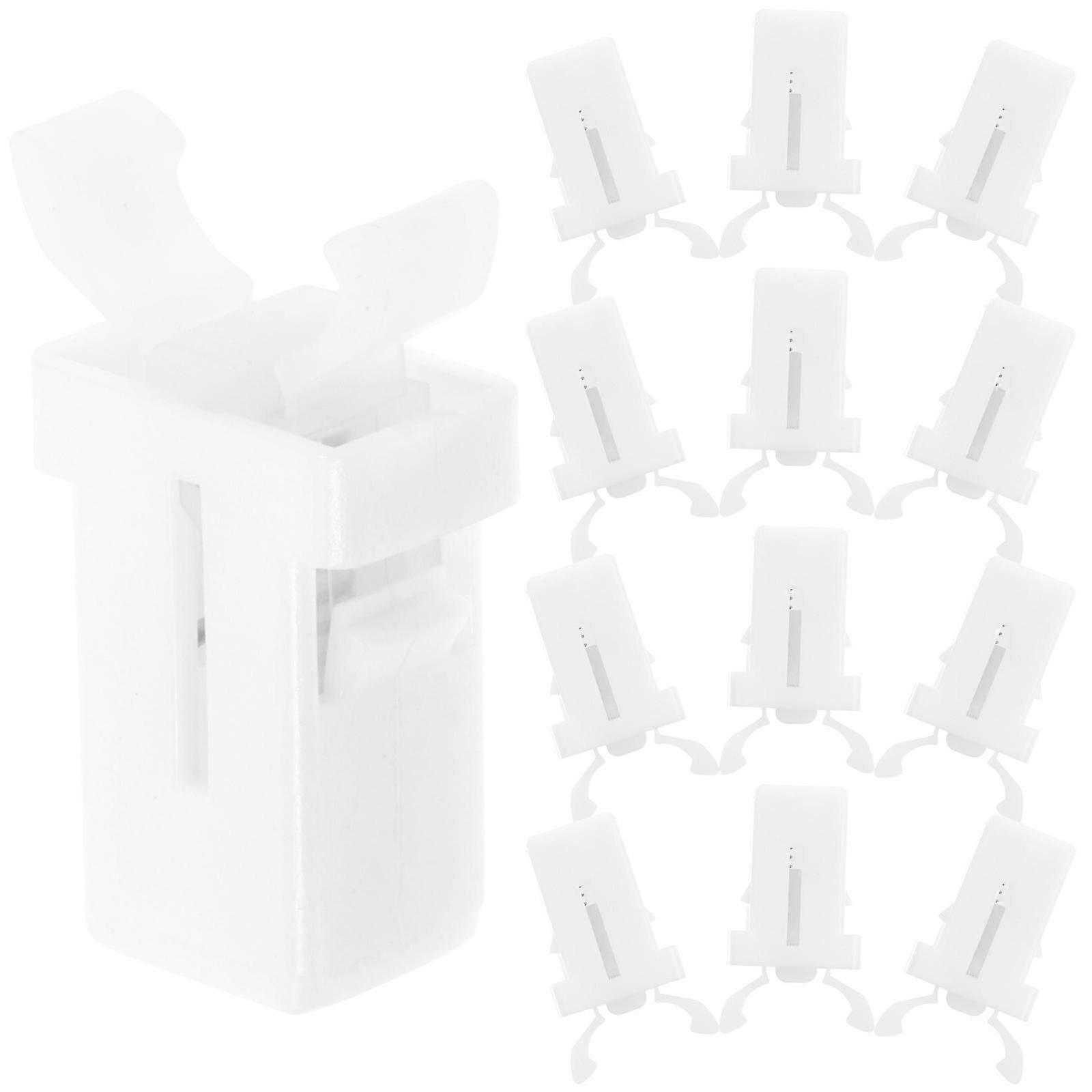 Trash Can Lock Replacement, 100Pcs ABS Self-locking Push Button For Trash Can Odor Control