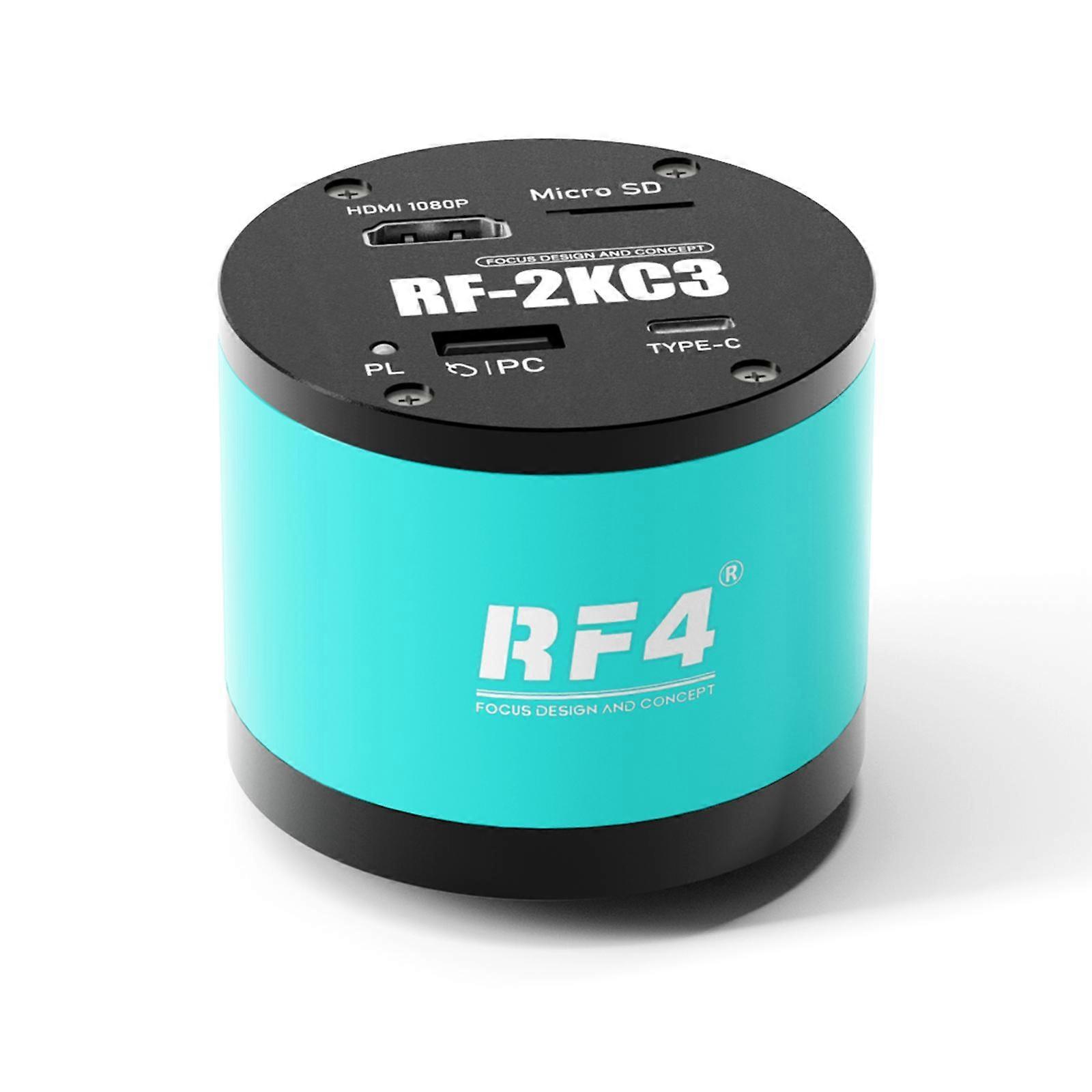 RF4 RF-2KC3 2K HD High-Resolution Adjustable Camera for Trinocular Stereo Microscope