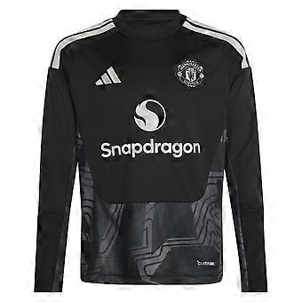 2026-2027 Man Utd Home Goalkeeper Shirt (Black) - Kids
