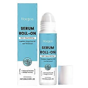 Hair growth serum with rollerball applicator Portable Design for Daily Easy Use. Relaxing nighttime scalp nourishment