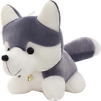 Liangnv Pelúcia Huskie Boneca Criativa Cão Boneca de Pelúcia Animal de Pelúcia com Sinos Presentes de Festa (40 CM)