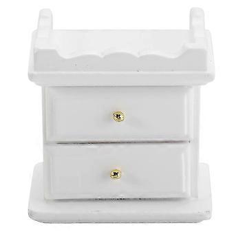 Mini-sängbord i trä för möbeldekoration, 1 st.
