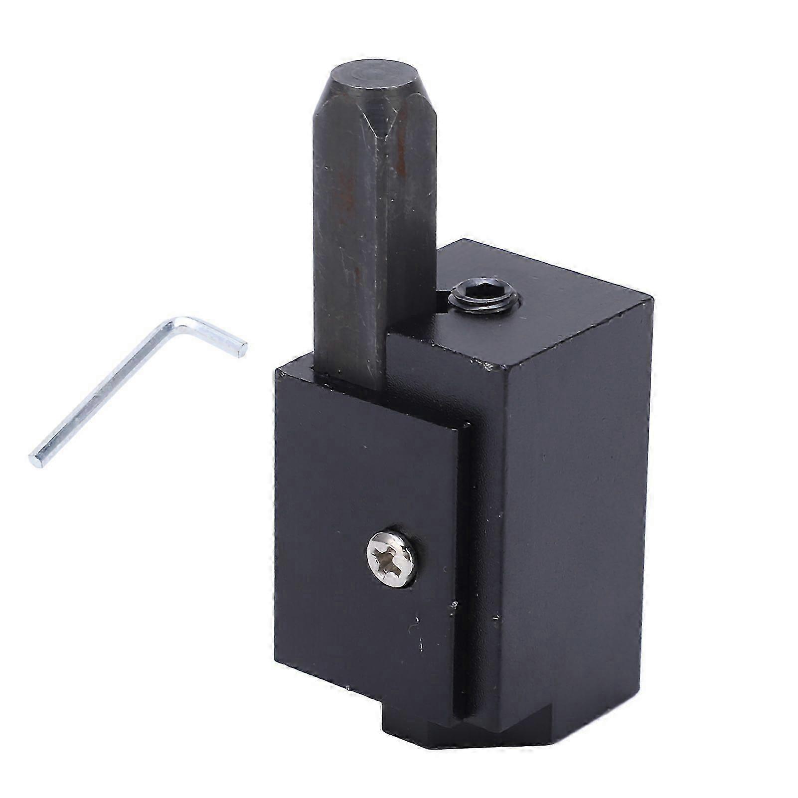 DIY High Accuracy Quick Cutting Right Angle Corner Chisel Woodworking Tool(Black)