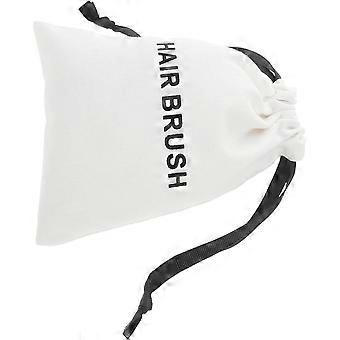 Brush Storage Bag Canvas Drawstring Pouch for Travel Home Office Dustproof Organizer for Massage Comb Hair Dryer Styling Tools