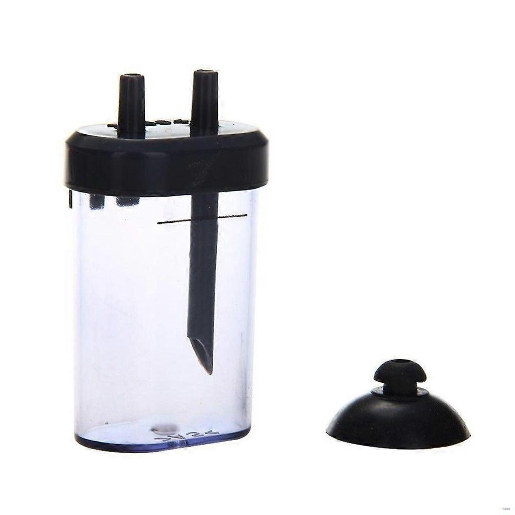 Carbon dioxide system aquarium bubble counter with suction cup