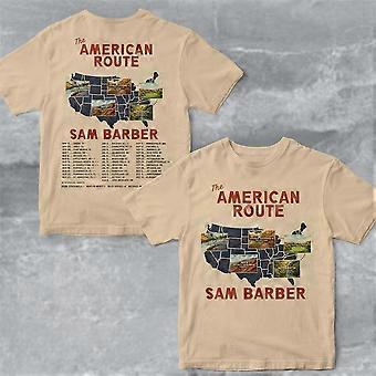 Sam Barber The American Route 2026 Tour Schedule Dates T-Shirt SU0510