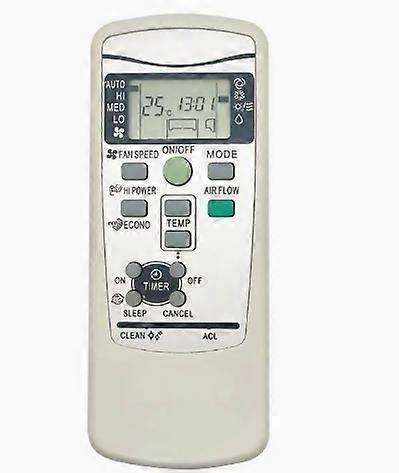 English version Mitsubishi air conditioner remote control