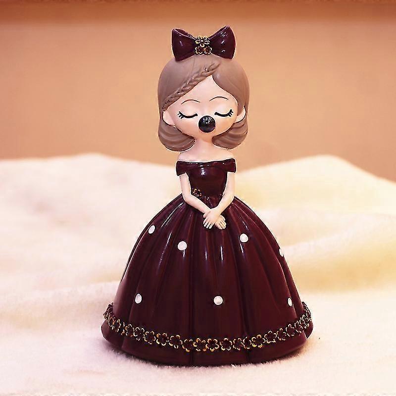 Resin desktop decorations compatible with children