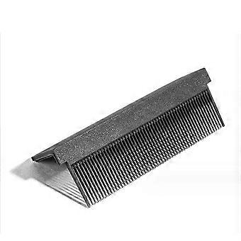 Flat Iron Comb Attachment Clip for Salon-Level Hair Straightening, Fits Most Irons, Black