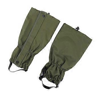 Waterproof Leg Gaiters for Hiking and Snow, Unisex Warm Sandproof Boot Gaiters with Adjustable Foot Strap