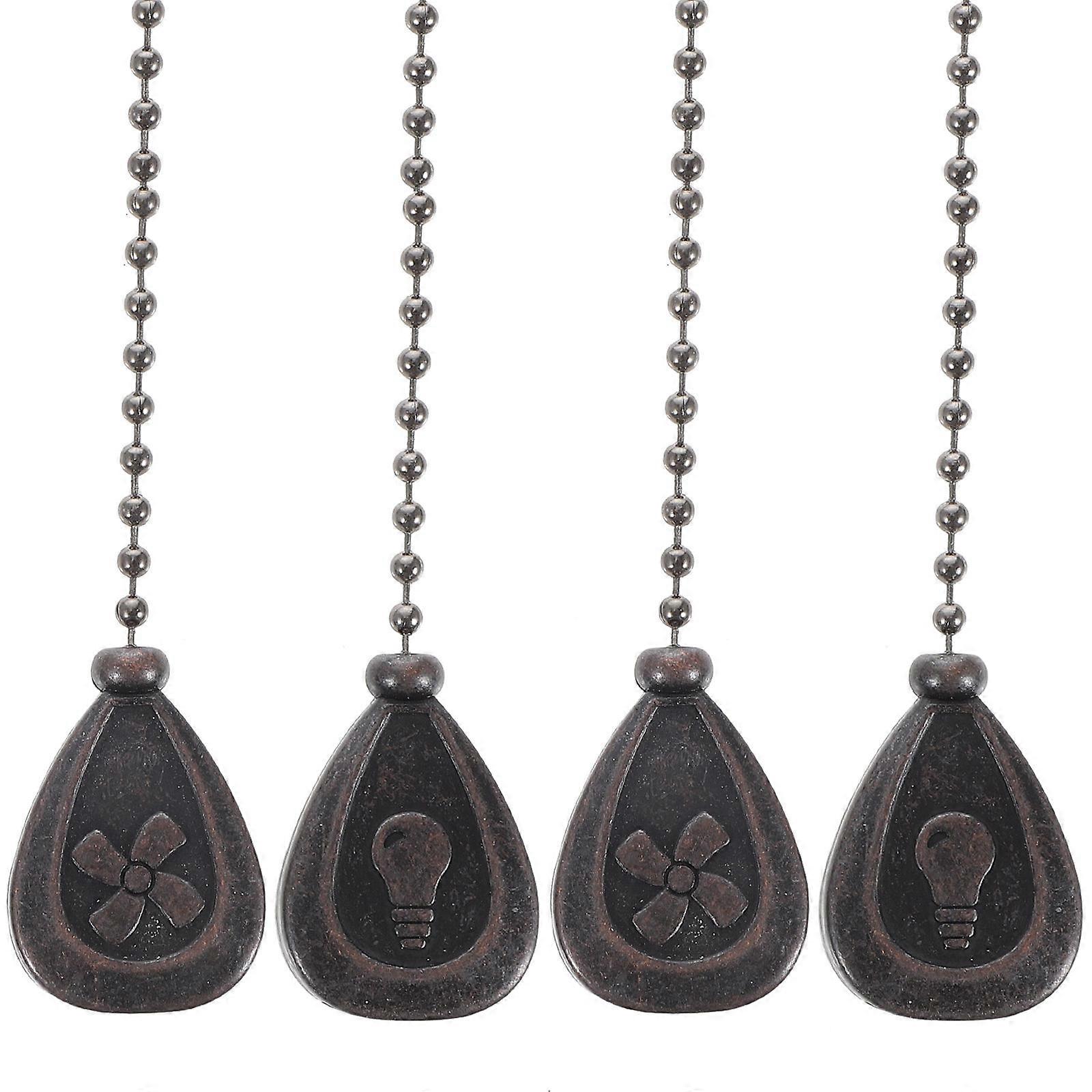 Ceiling Fan Pull Chain Extension 4Pcs Durable Light Pull Chain Replacement