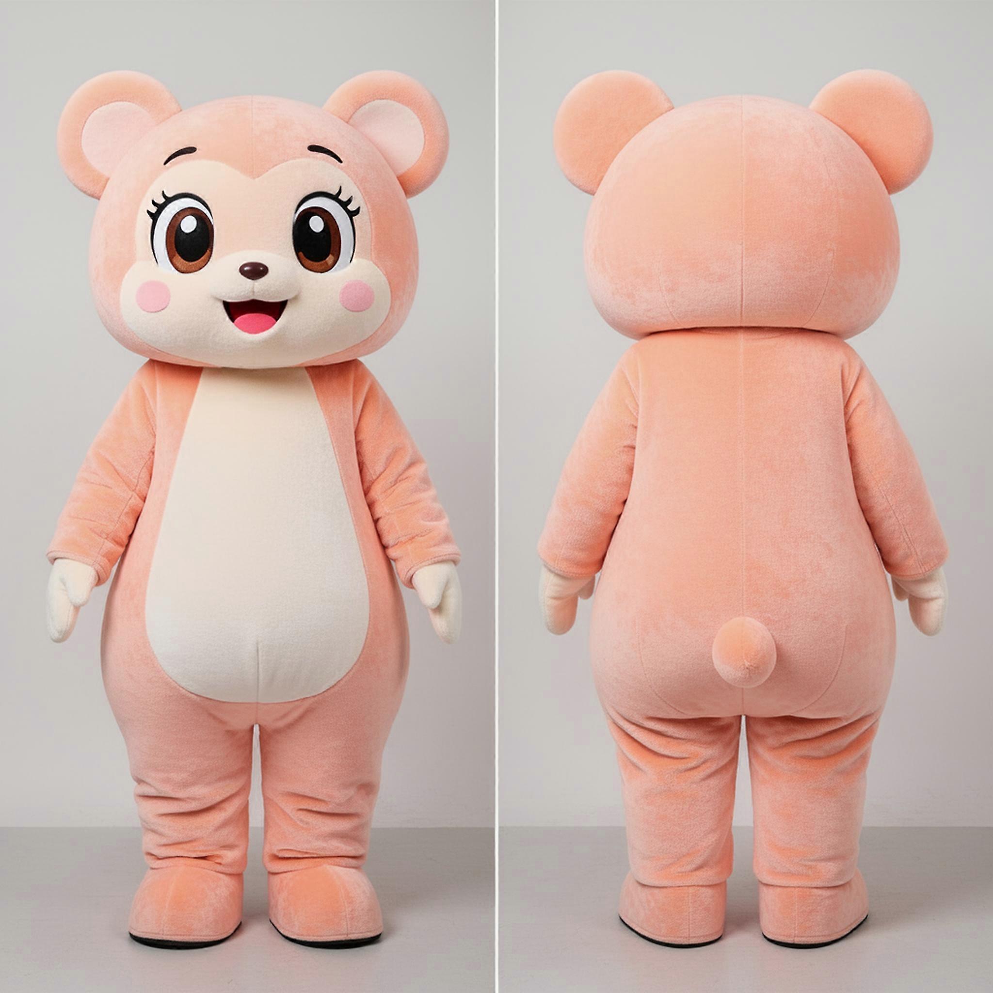 MASTICOT Peach Pink Rounded Mascot