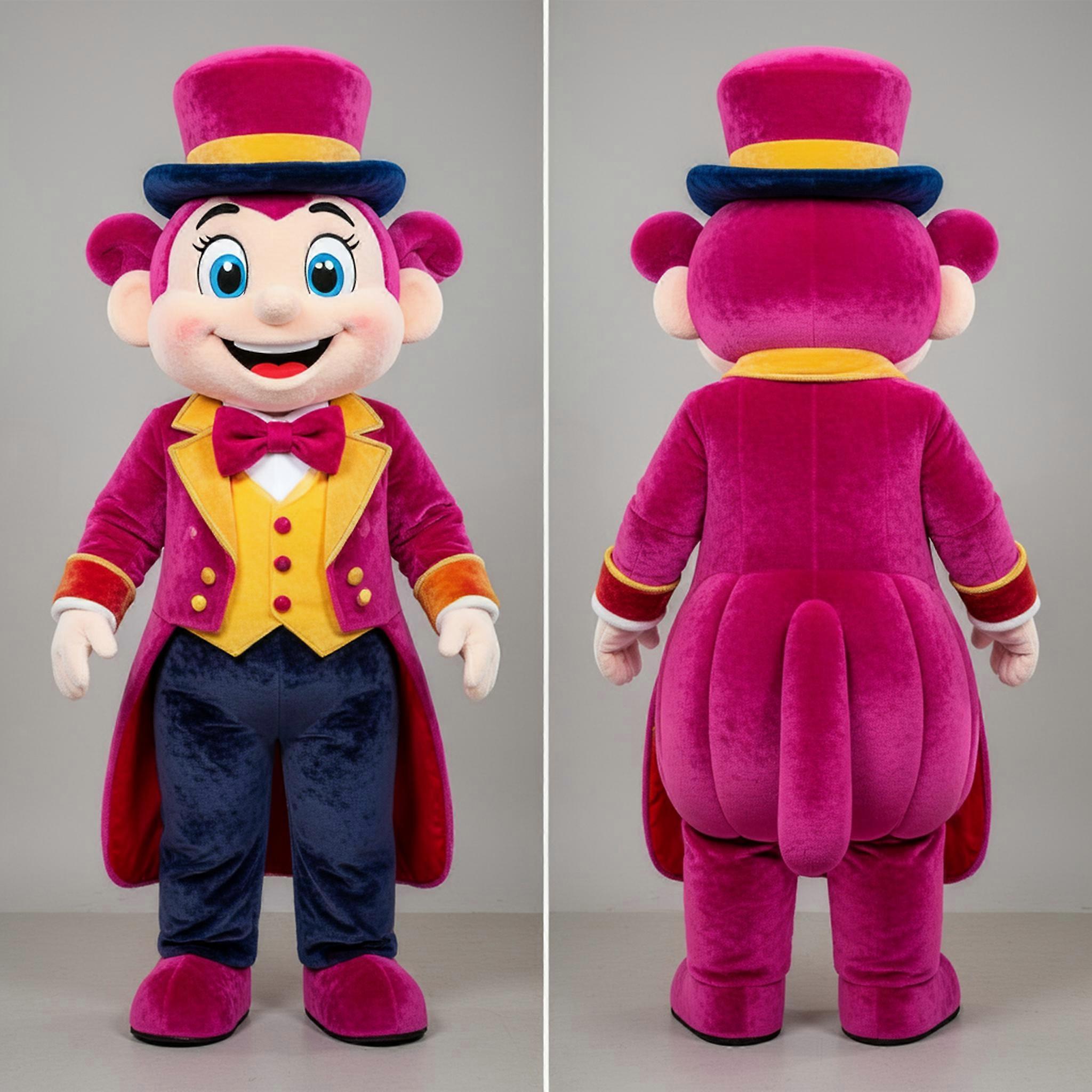 MASTICOT Magenta Vibrant Ring Master Mascot