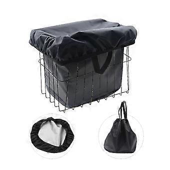 Waterproof Liner for Bike Baskets with Rain Cover Compatible with Most Bicycle Baskets