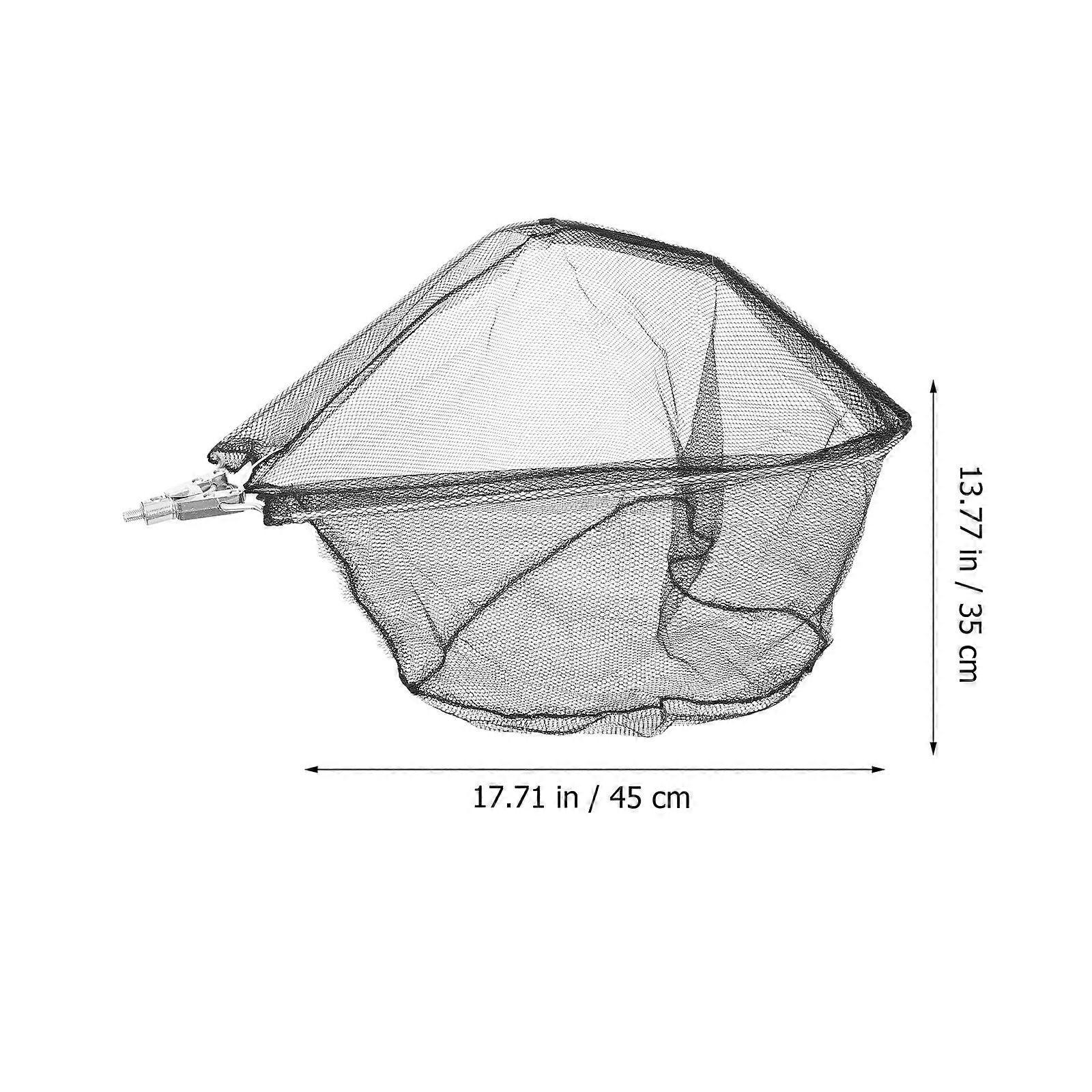 Fishing Replace Net Triangular Catching Net for Durable Dark Grey Design