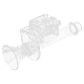Acrylic Fish Feeder Tube for Feeding 4Pcs Transparent Shrimp Aquarium