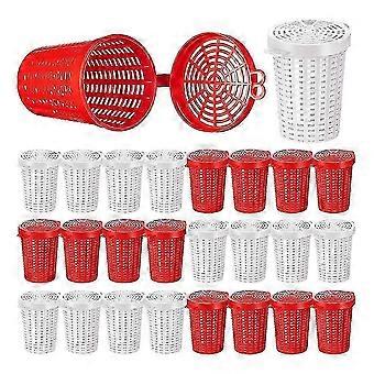 20 Pcs Plastic Fishing Bait Cage Compatible with Crawfish, Shrimp, Earthworms