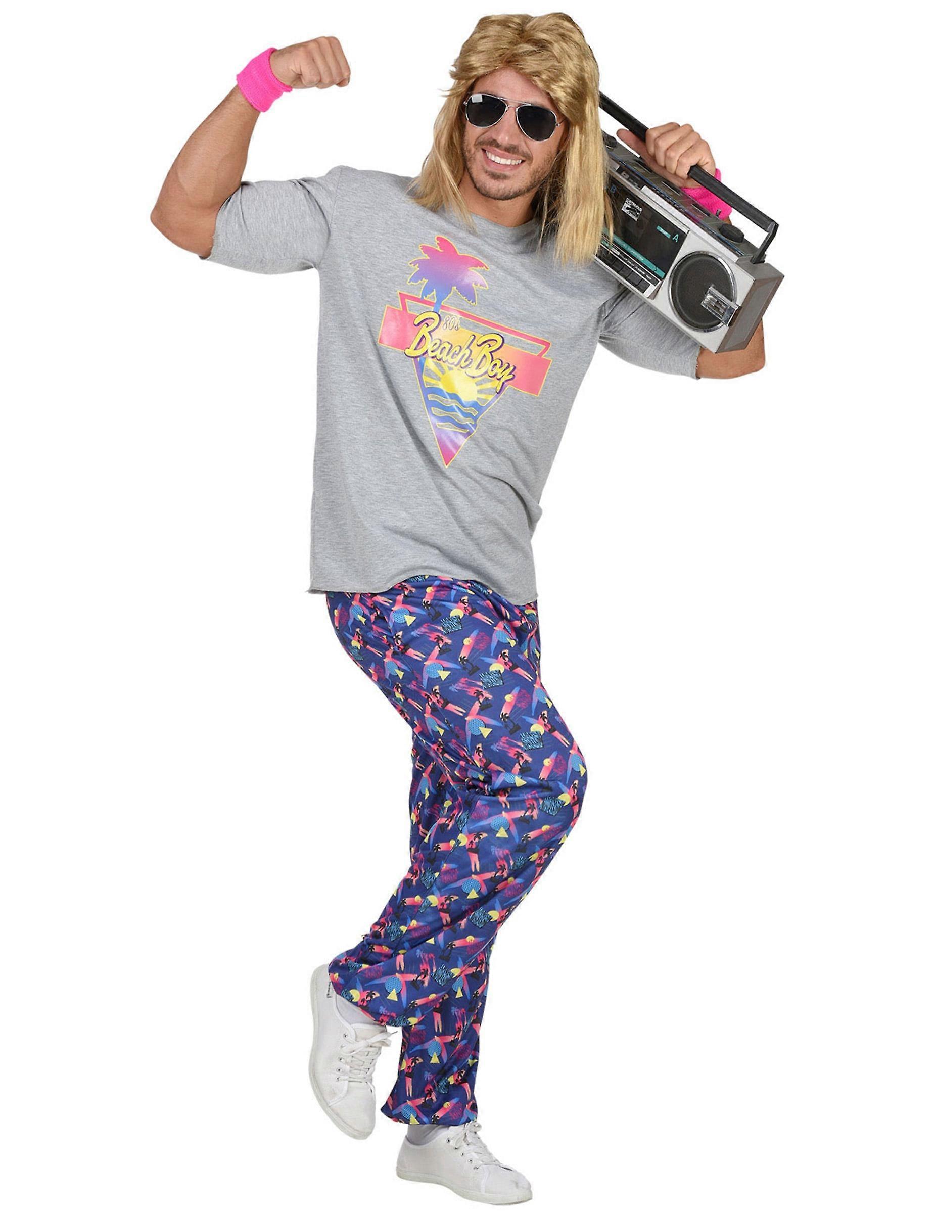 80s beach boy costume for men