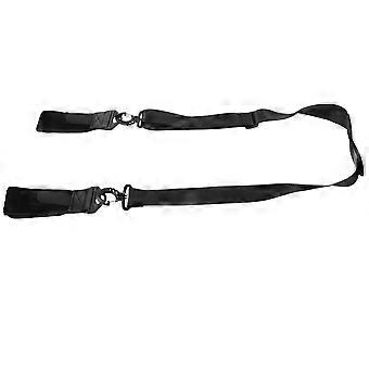 2Pcs Skate Leash Ski Straps for Carrying Skiing Accessories in Grey