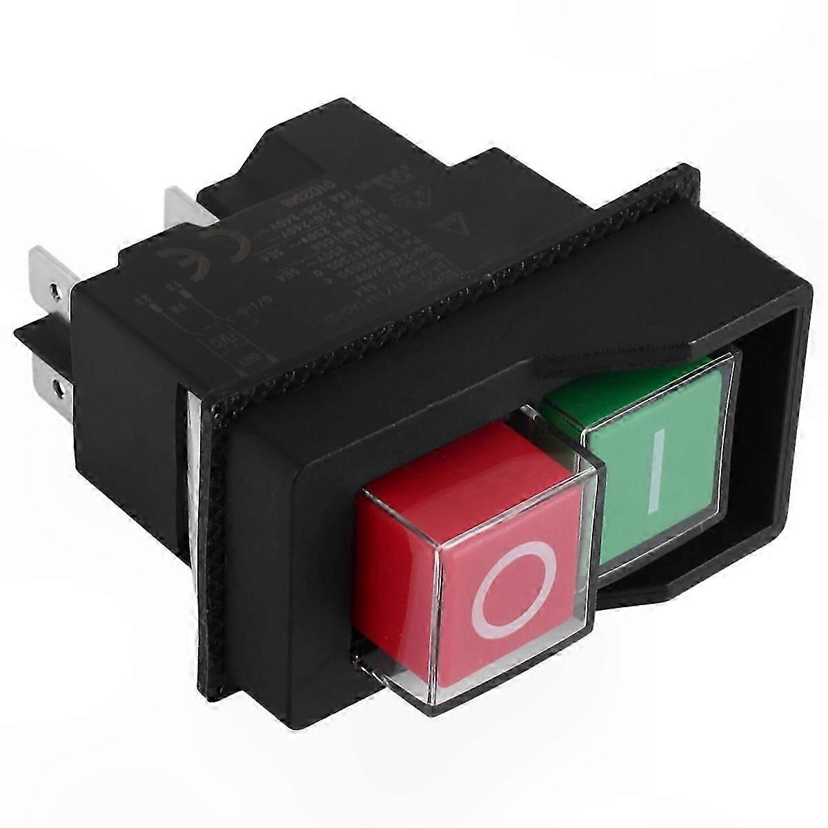 4-Pin 220V Push Button Electromagnetic Switch for Industrial Applications