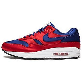 Nike Air Max 1 Satin University Red Deep Royal Blue AO1021-600
