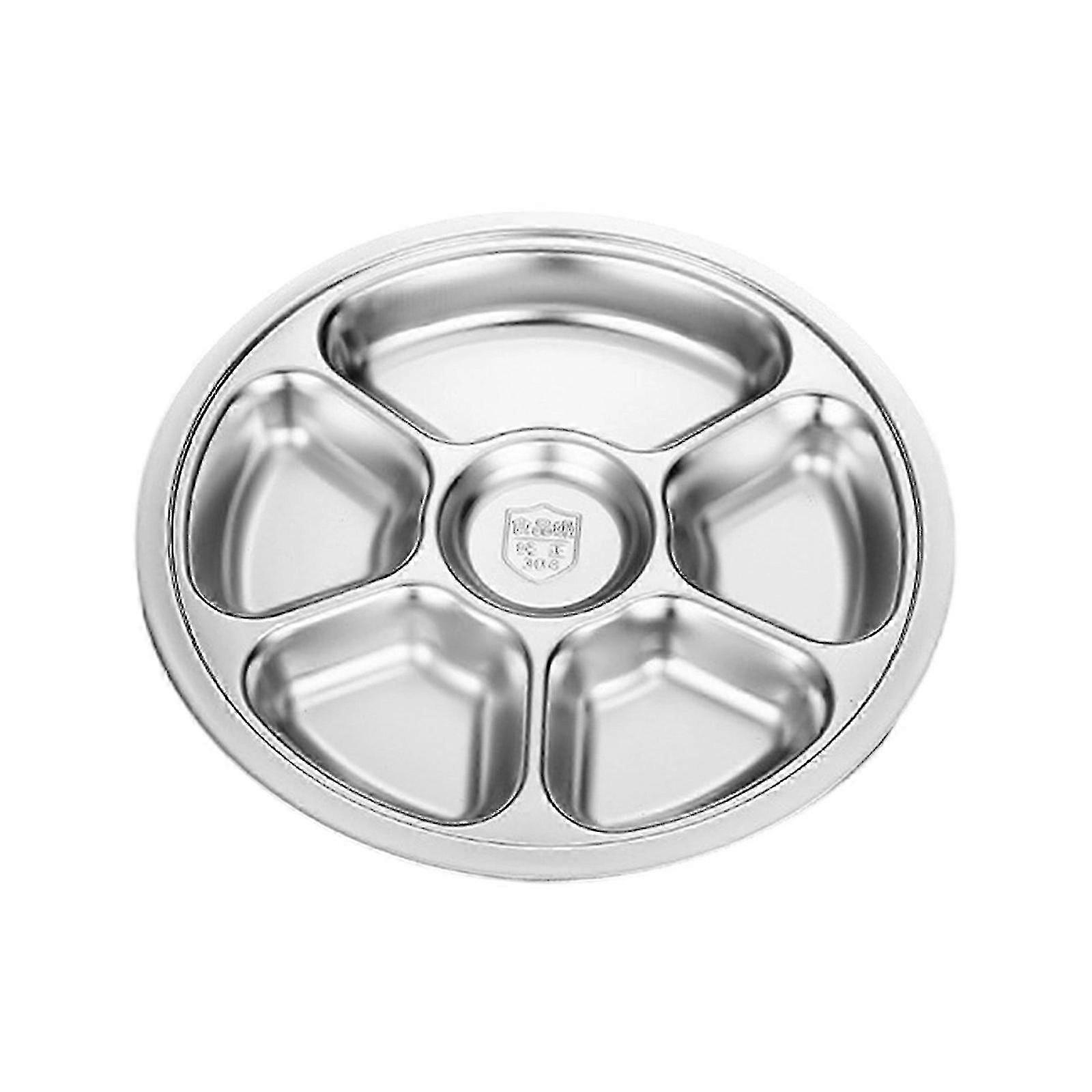 28cm Stainless Steel Divided Plate