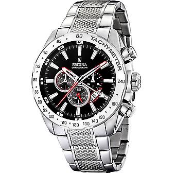 Festina chrono sport Quartz Analog Man Watch with Stainless Steel Bracelet F16488/5