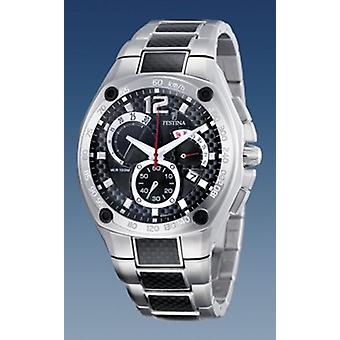 Festina f6795-1 Quartz Analog Man Watch con F6795-1 Bracciale in Acciaio Inossidabile