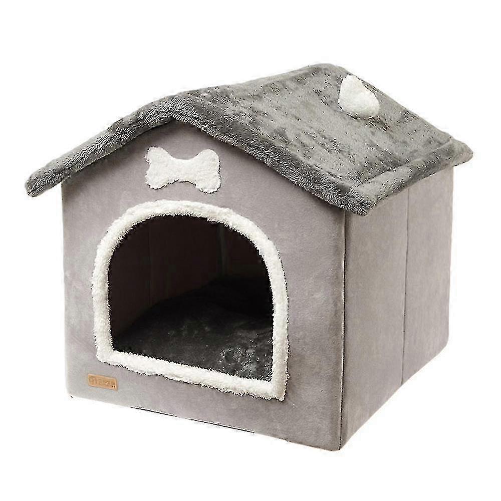 Enclosed Foldable Dog House For Small Pets