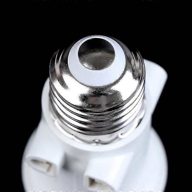 Ac100-240v E27 Bulb Adapter Lamp Holder Base Socket Conversion With Eu Plug