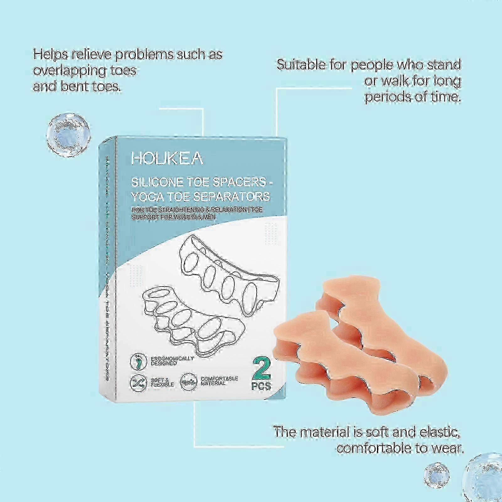 Durable Flexible Toe Spacers